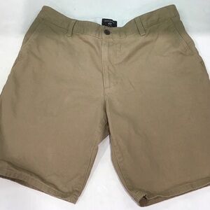Dockers Men's Khaki Flat Front Shorts